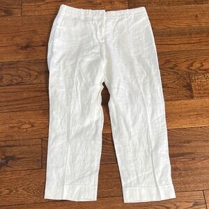 J Crew Women’s Linen Pants Sz6